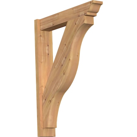 Funston Smooth Traditional Outlooker, Western Red Cedar, 5 1/2W X 28D X 36H